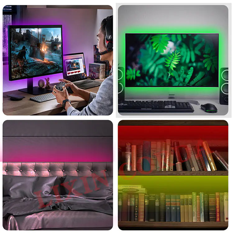 RGB LED TV Backlight Kit with USB Infrared Control